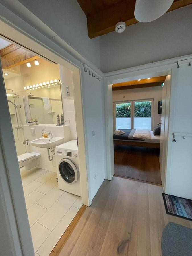 Ferienwohnung Im Stadtzentrum Von Bernau - Komfortable Wohnung Mit 2 Zimmern, Bad, Spuelmaschine, Waschmaschine, Komplette Kueche, Wlan, Terrasse, Ruhige Lage Bernau bei Berlin Buitenkant foto
